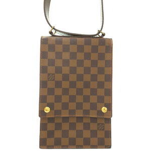 Louis Vuitton Damier Ebene Brown Portobello Shoulder Bag